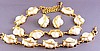 SJ56 Judy Lee pearl necklace, bracelet & clip earrings